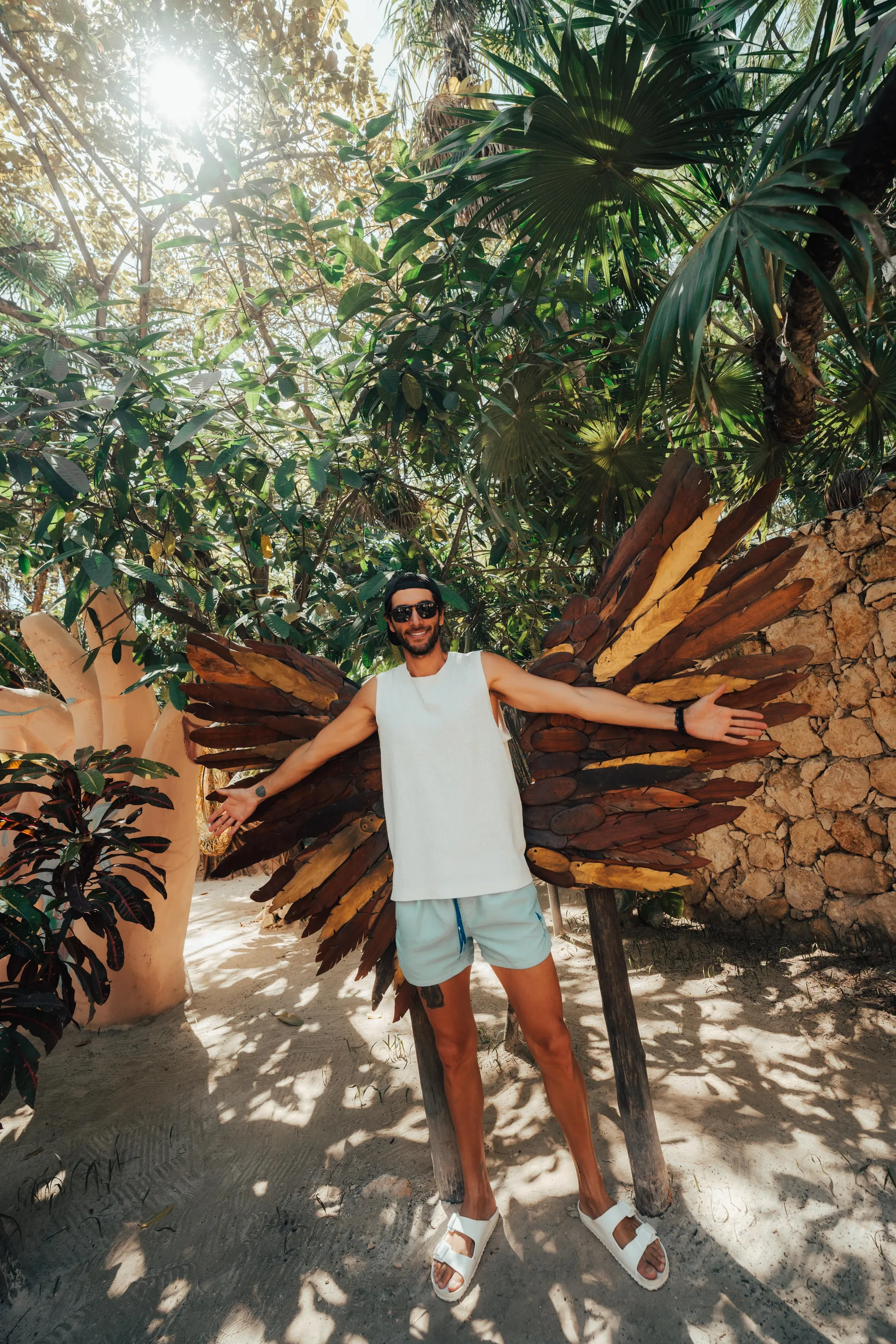 Arrival at Art with Me Park Tulum — 2