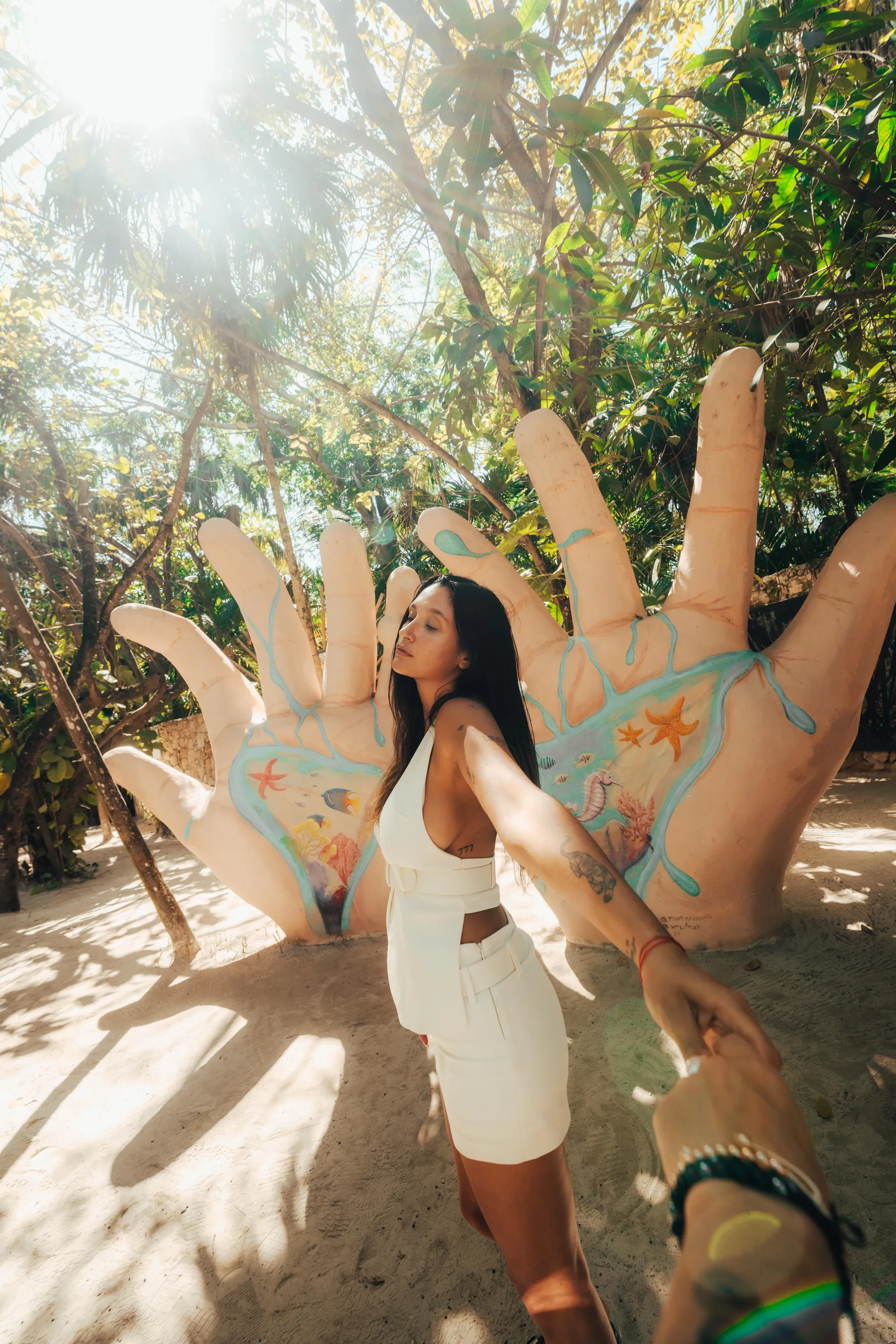 Arrival at Art with Me Park Tulum — 2