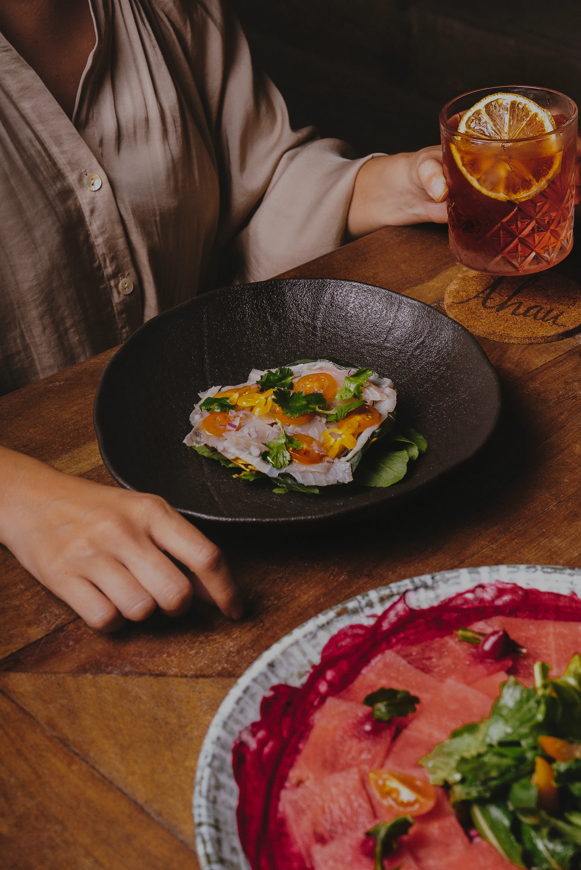 Dining at Ahau 3