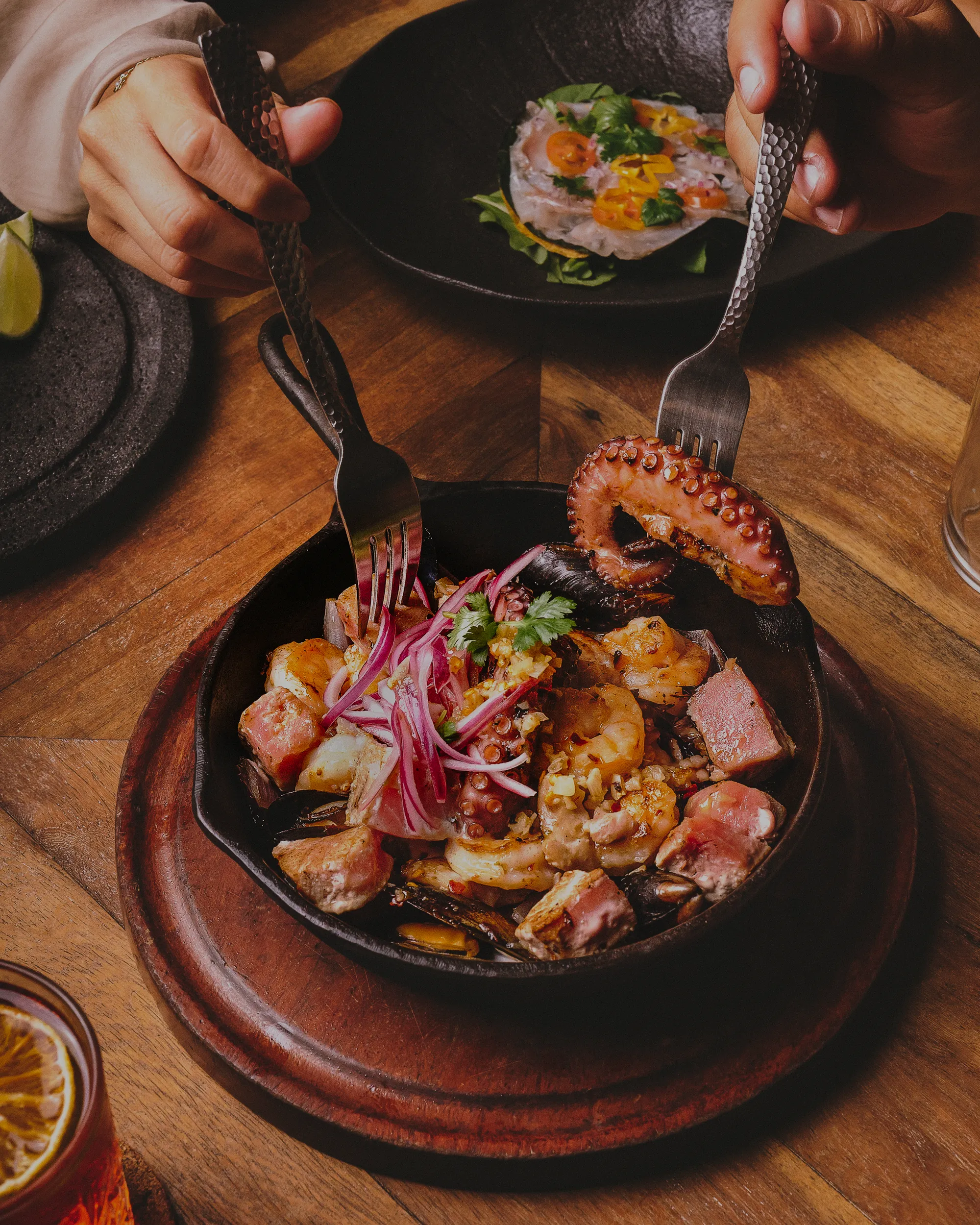Dining at Ahau 5